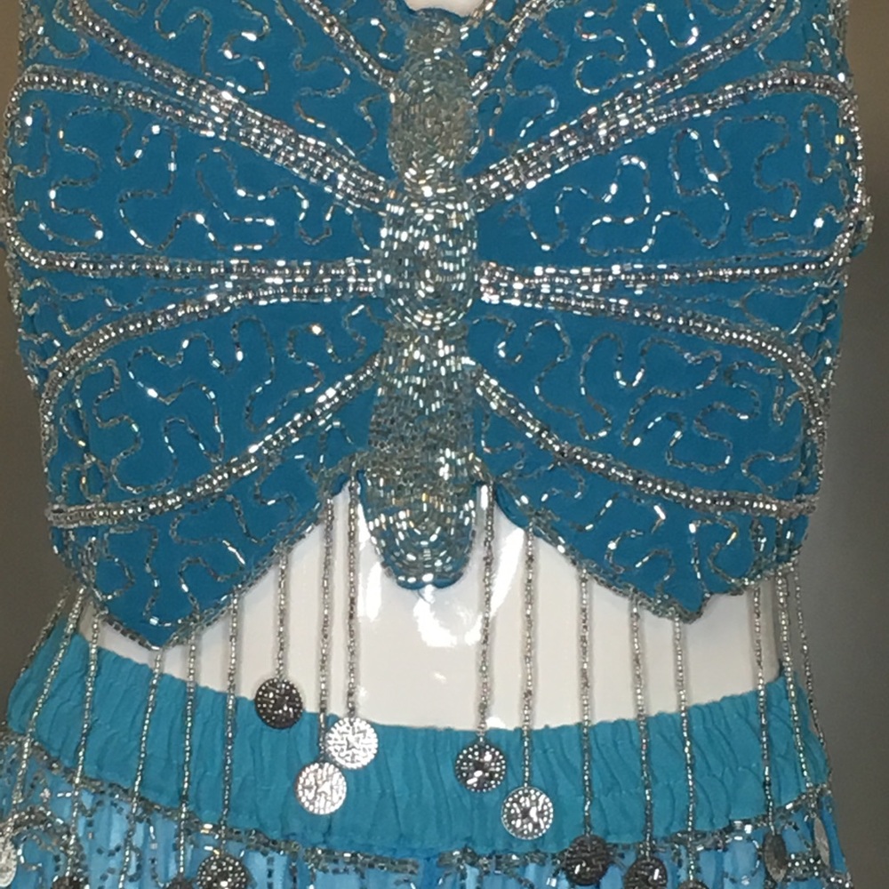 Belly dancer top and bottom - Picture 2 of 8